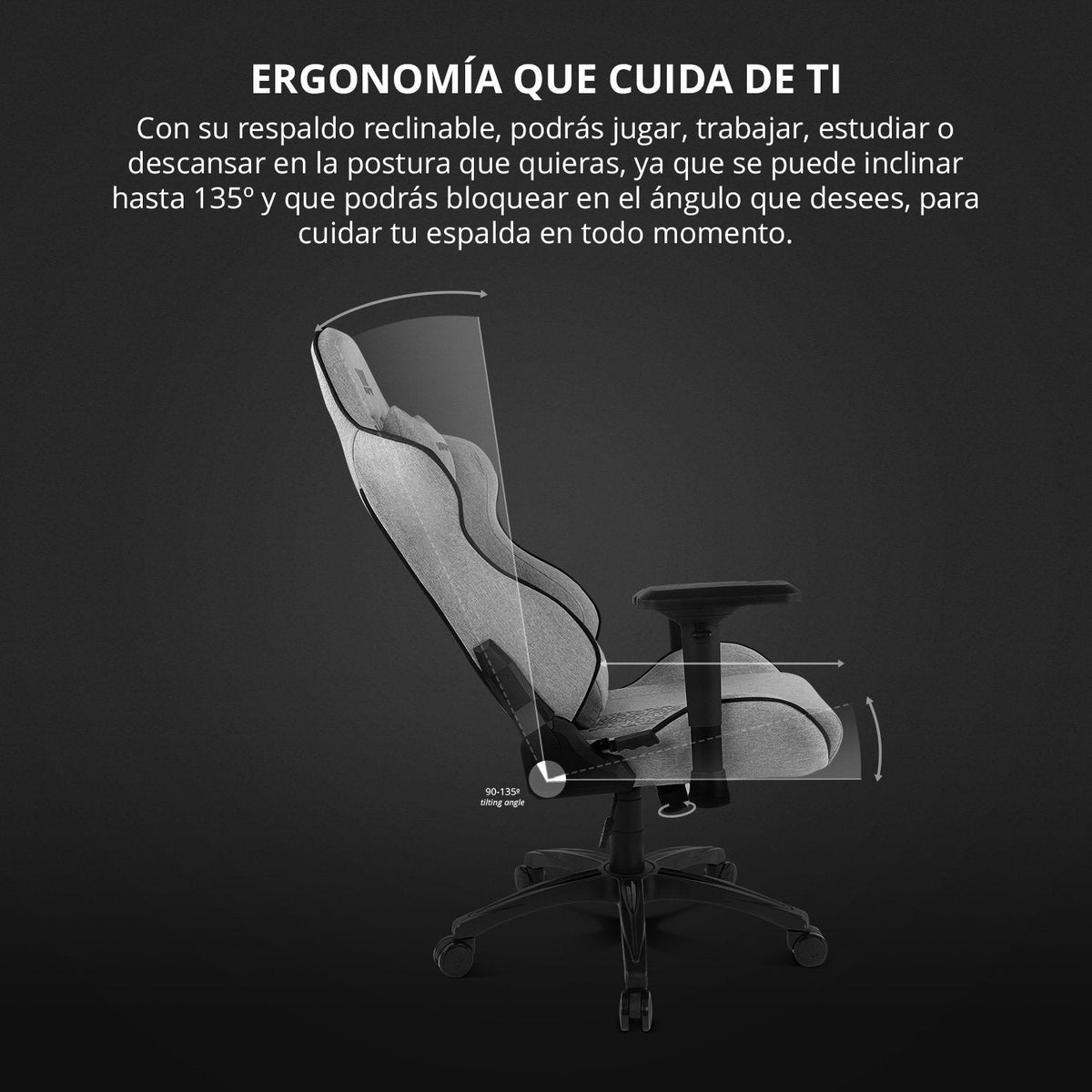Silla Gaming Drift Dr220 Gris