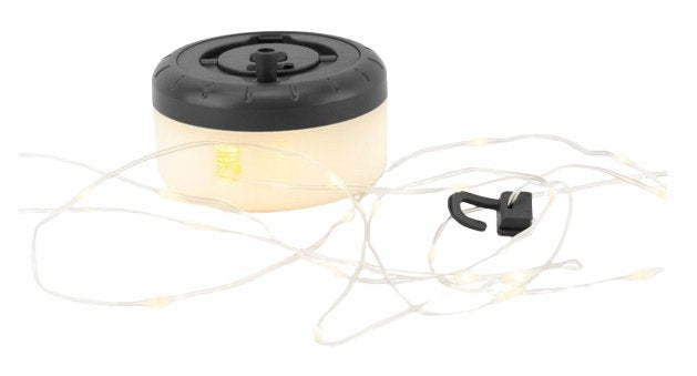 Realpower Led-Lichterkette Lt-800,8m Lang,Kurbel,Batterie