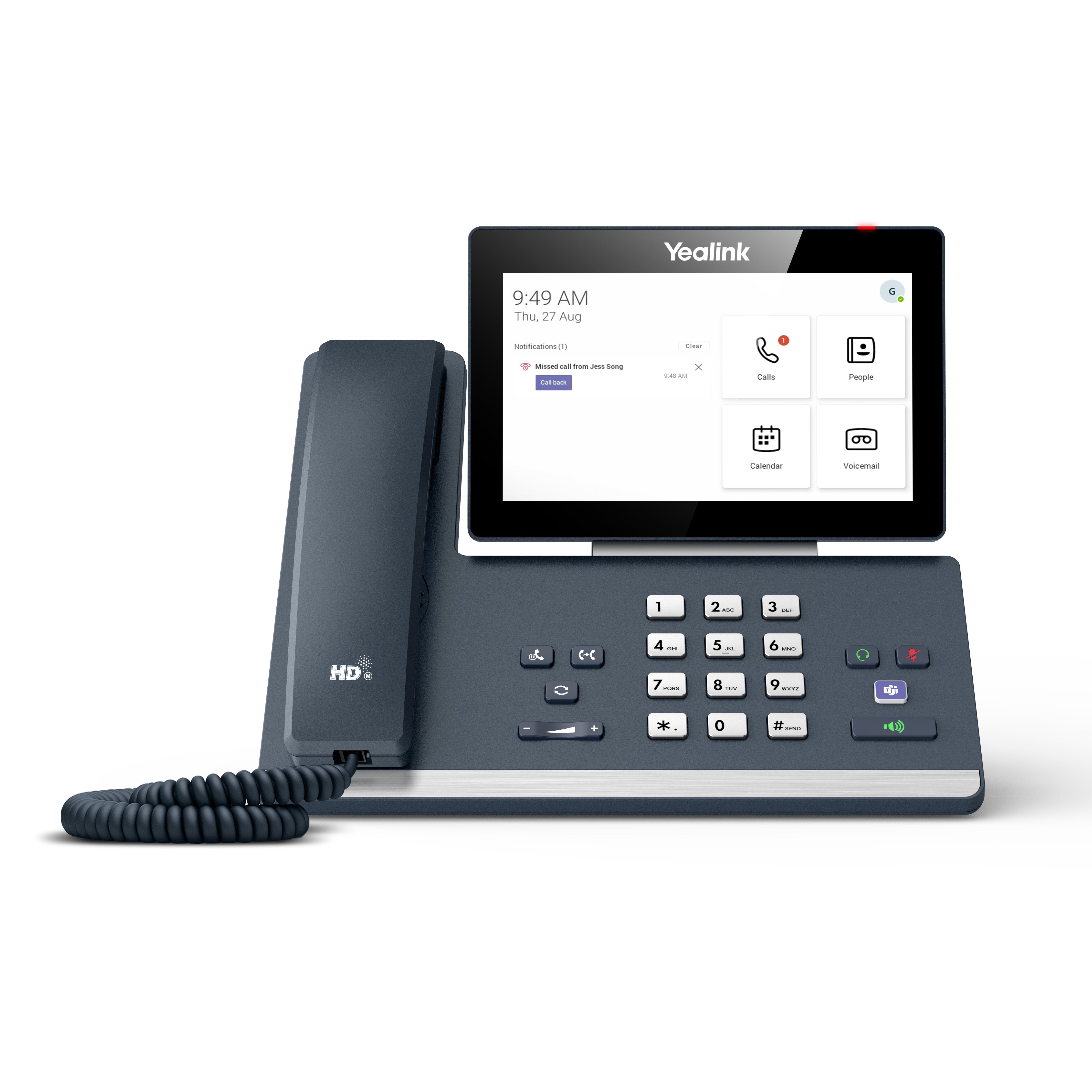 EAN 0841885103543 - Yealink MP58 Microsoft Teams Edition teléfono IP Gris LCD Wifi imagen 5