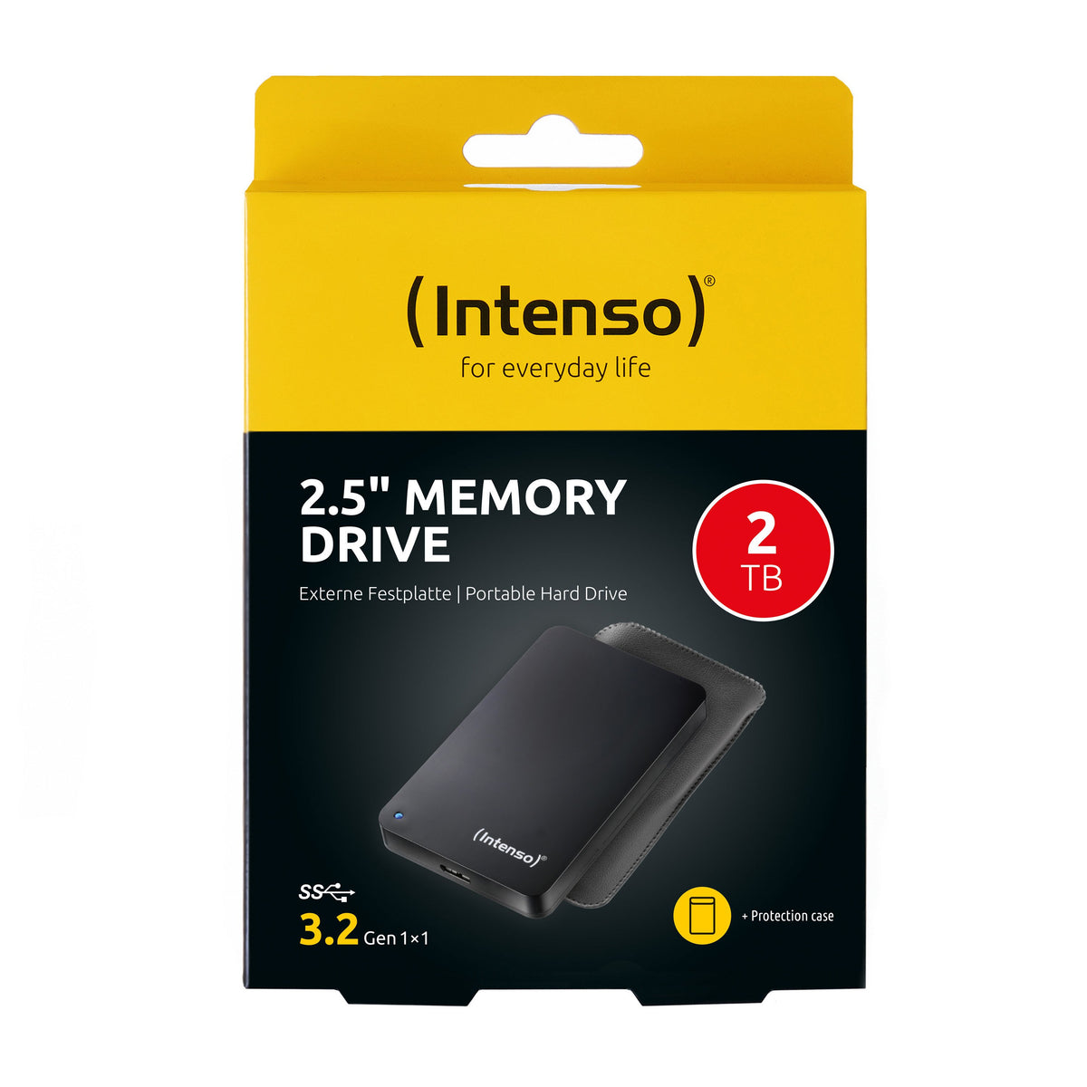 EAN 4034303025008 - Intenso Memory Drive disco duro externo 2 TB 5400 RPM 2.5" Micro-USB B 3.2 Gen 1 (3.1 Gen 1) Negro imagen 5