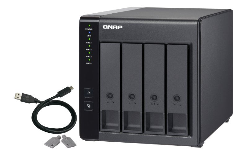 EAN 4713213514429 - QNAP TR-004 caja para disco duro externo Carcasa de disco duro/SSD Negro 2.5/3.5" imagen 8