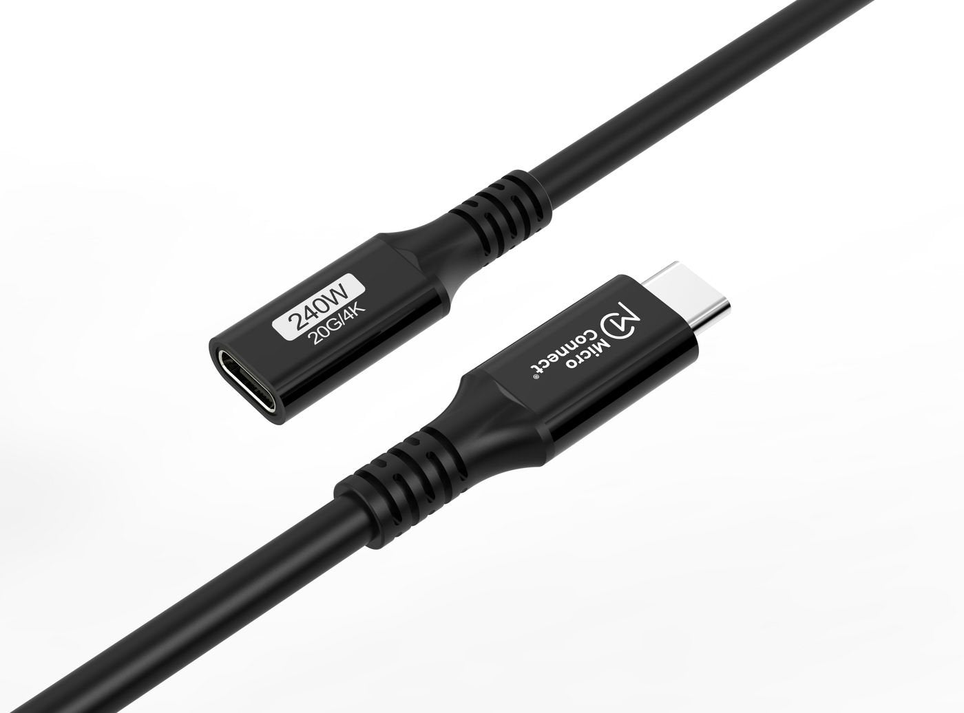 Cable Premium Usb-C Extender 0.15m 20gbps, 240w, Usb 3.2