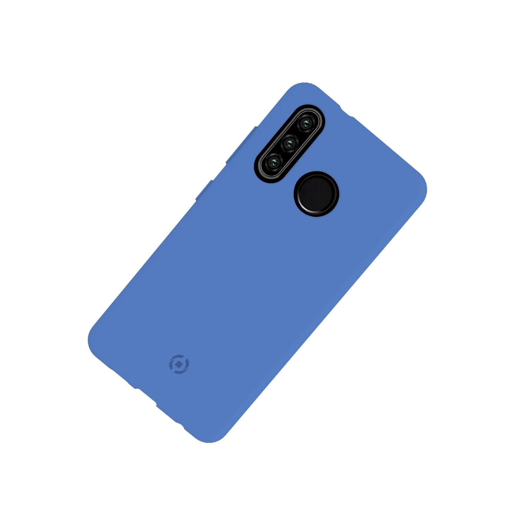 Case Celly Huawei P30 Cover Shock Blue Shock848bl