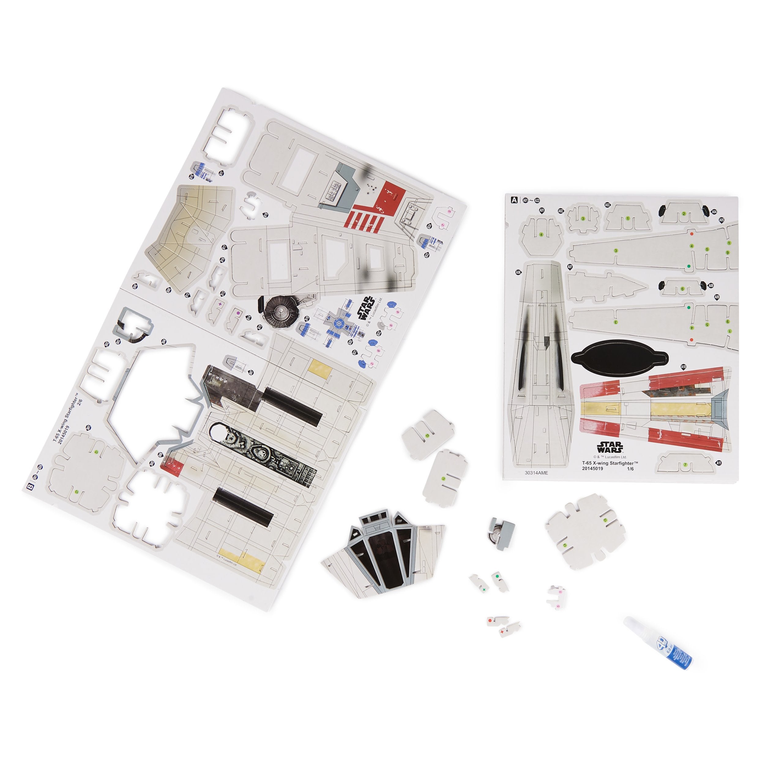 EAN 681147013278 - FDP FAP SW XWing GML Puzle 3D 160 pieza(s) Aeronave imagen 3