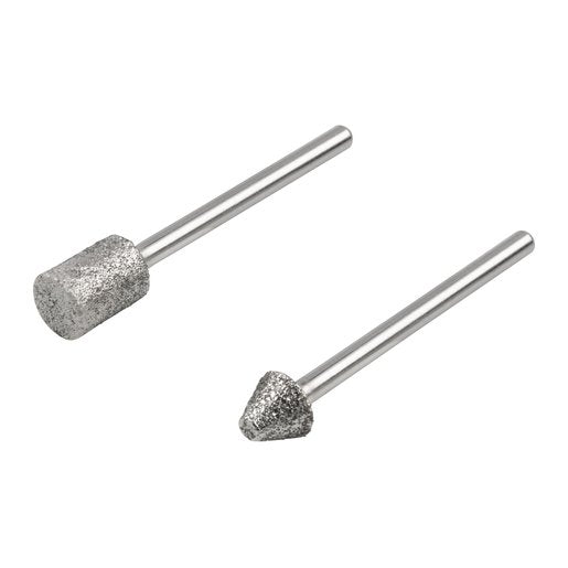 Set 2 Muelas De Diamante Cono Cilíndrico Y Puntiaguda 5989000 Wolfcraft