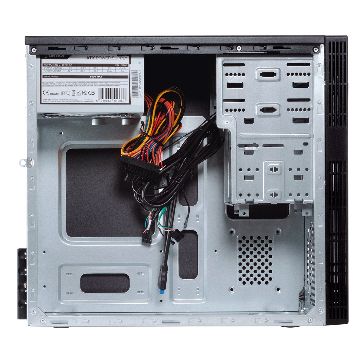 EAN 6940533543411 - UNYKAch Grey Rain Evo Torre Negro 500 W imagen 6