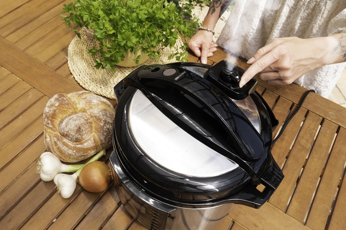 EAN 8595631036921 - Concept CK8001 olla multi-cocción 5,6 L 1000 W Negro, Acero inoxidable imagen 4