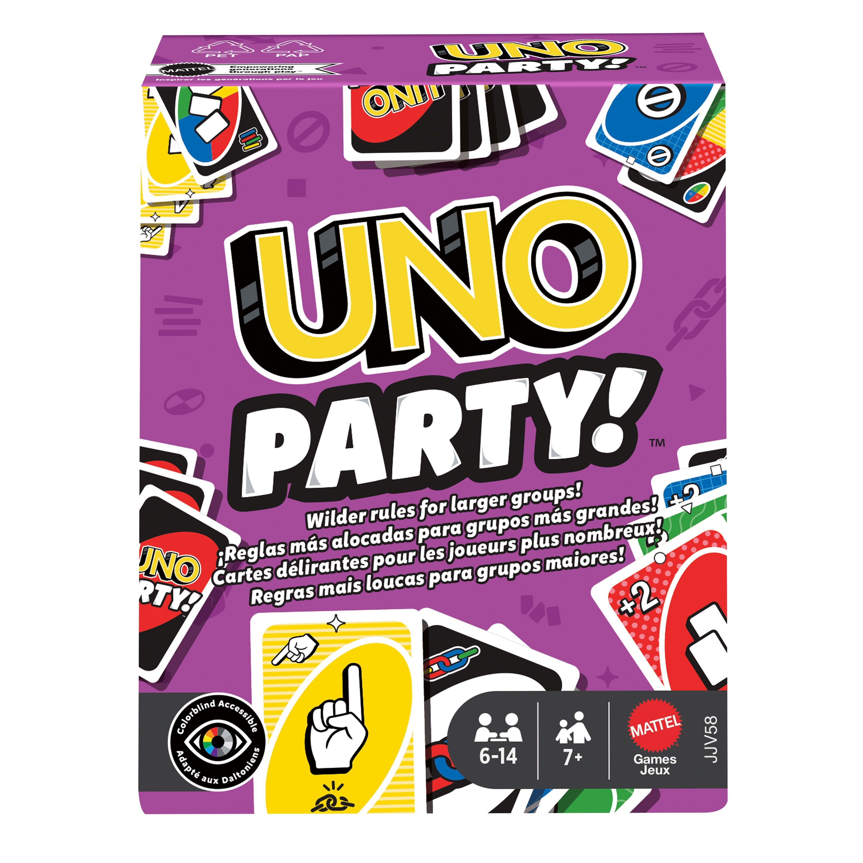 EAN 0194735342402 - Games JJV58 juego de tablero Juego De Cartas Familia imagen 1