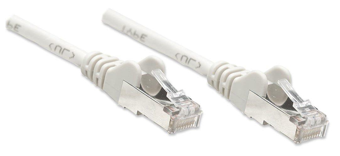 Intellinet Patchkabel Rj45 F/Utp Cat5e 5.0m Hebelschutz Grau