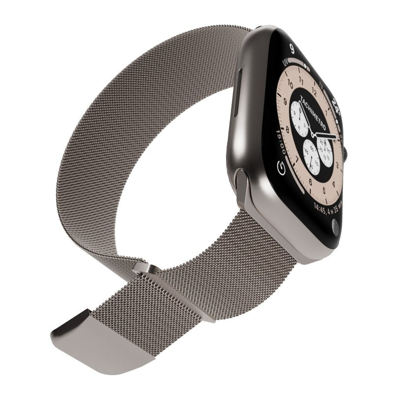Puro Milanese Armband Apple Watch 42/44/45/49mm Titan