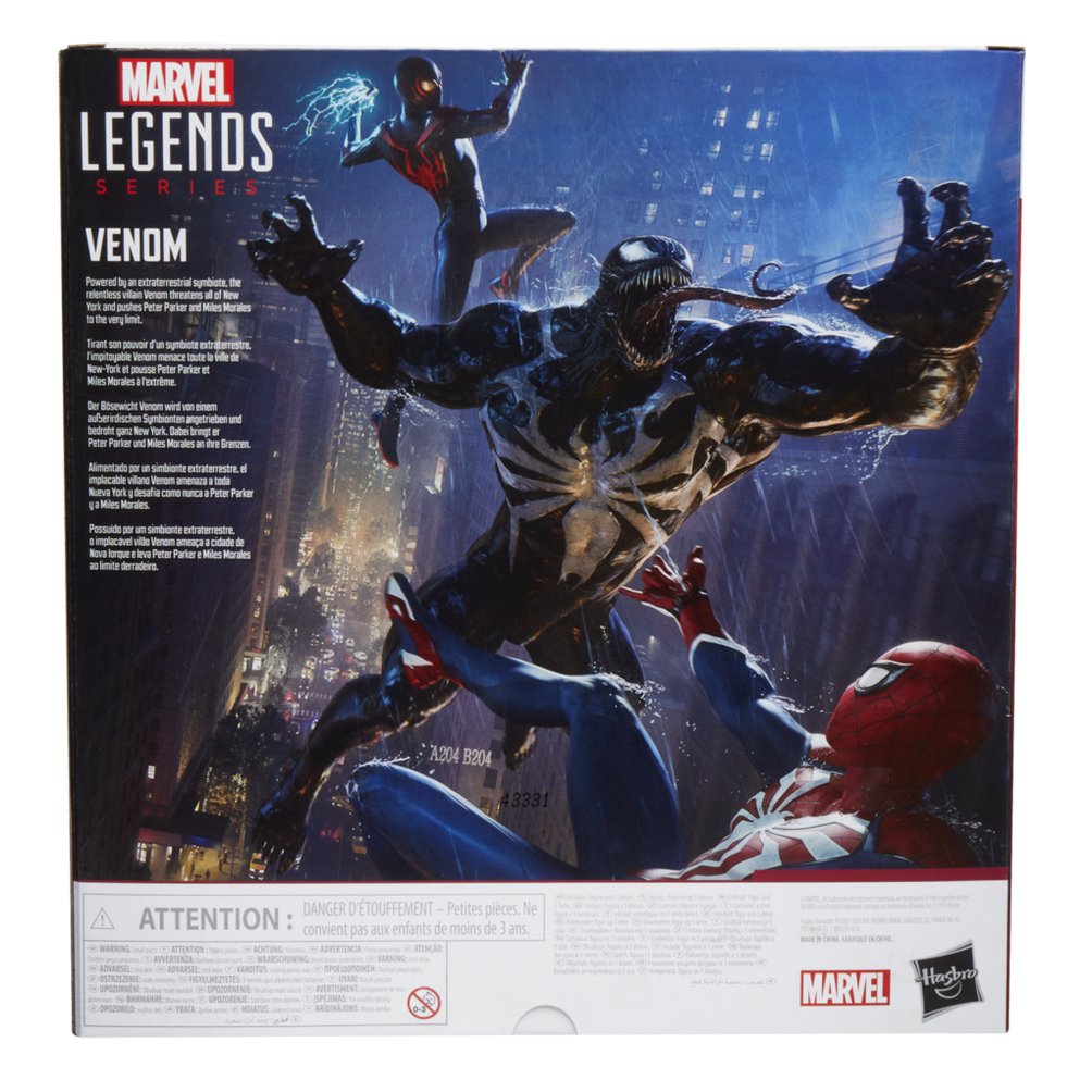 Figura Hasbro Marvel Legends Series Spider Man 2 Venom
