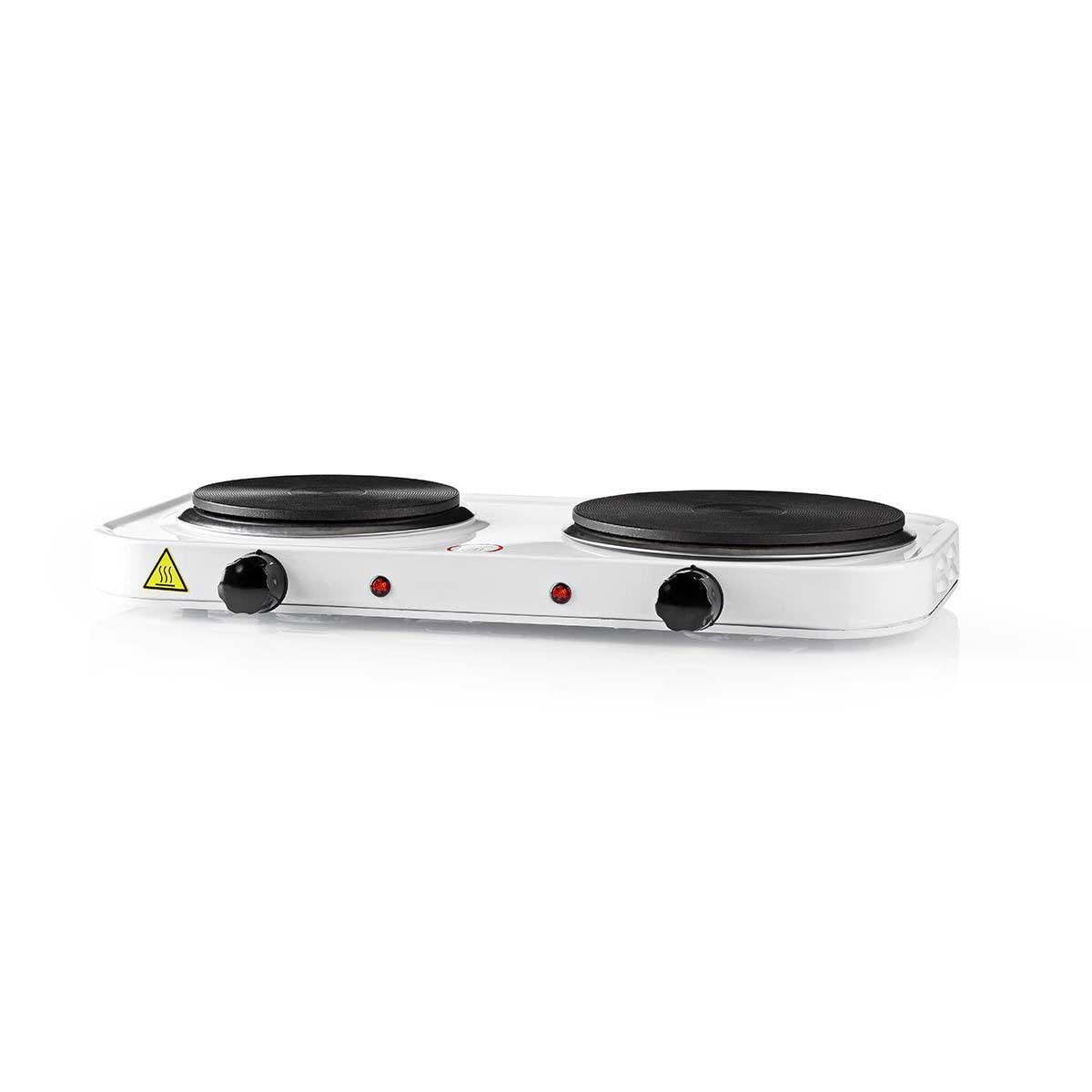 EAN 5412810293148 - Nedis KAEP250EWT2 hobs Blanco Encimera Hornillo eléctrico / Placa eléctrica 2 zona(s) imagen 3