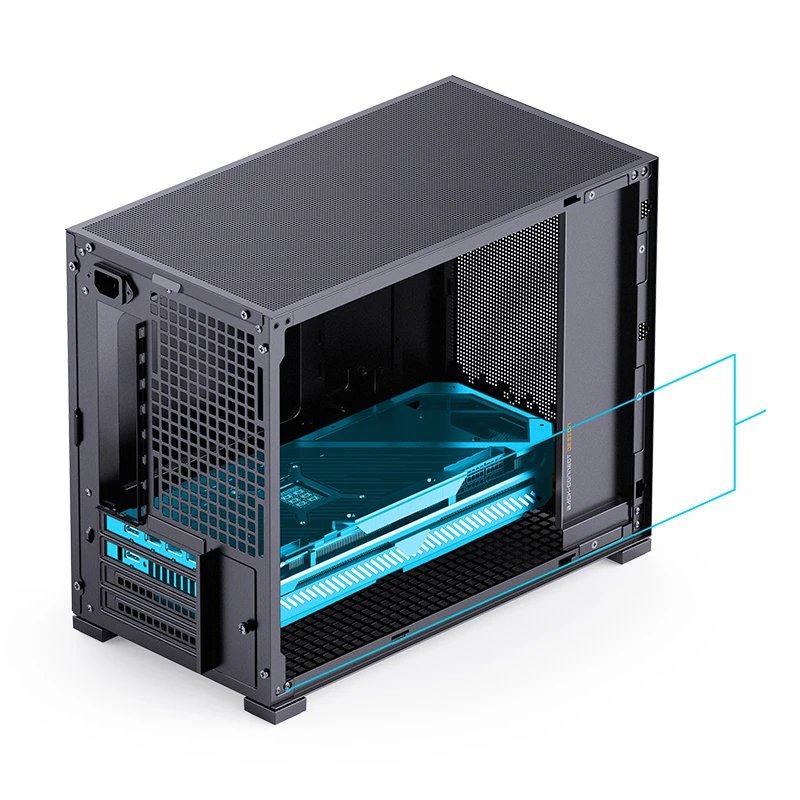 Jonsbo D32 Std Pc Case Matx Black