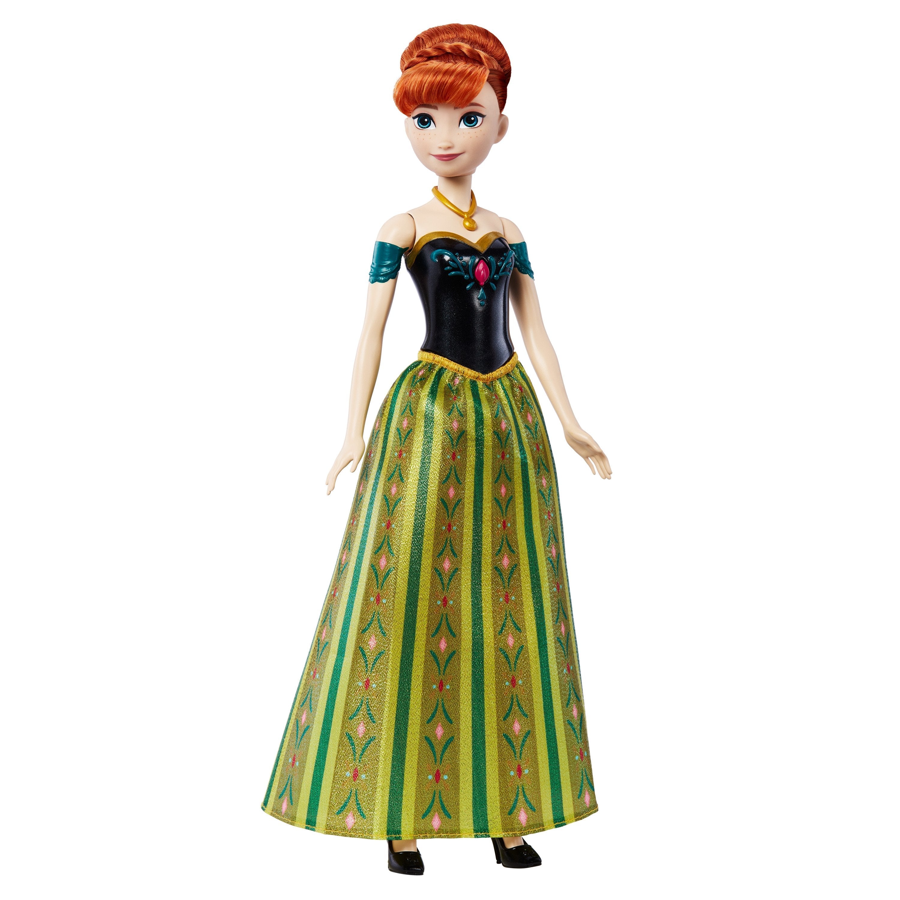 Muñeca Mattel Disney Frozen Cantante Anna "Por Primera Vez" Jdl59