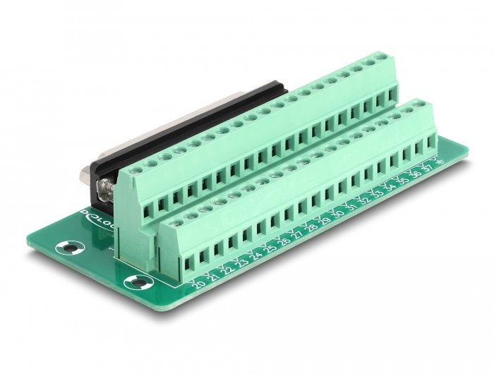 Delock D-Sub De 37 Pines Hembra A Terminal Din