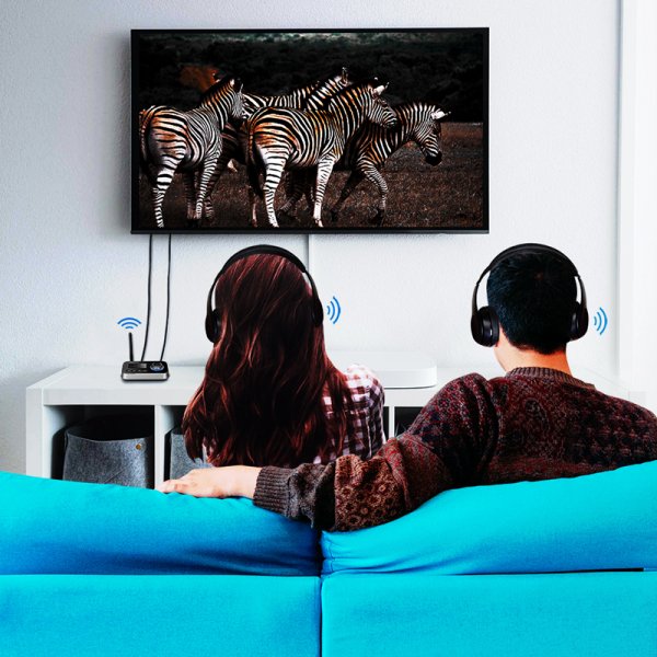 EAN 4052792065381 - LogiLink BT0062 extensor audio/video Transmisor y receptor de señales AV Negro imagen 5