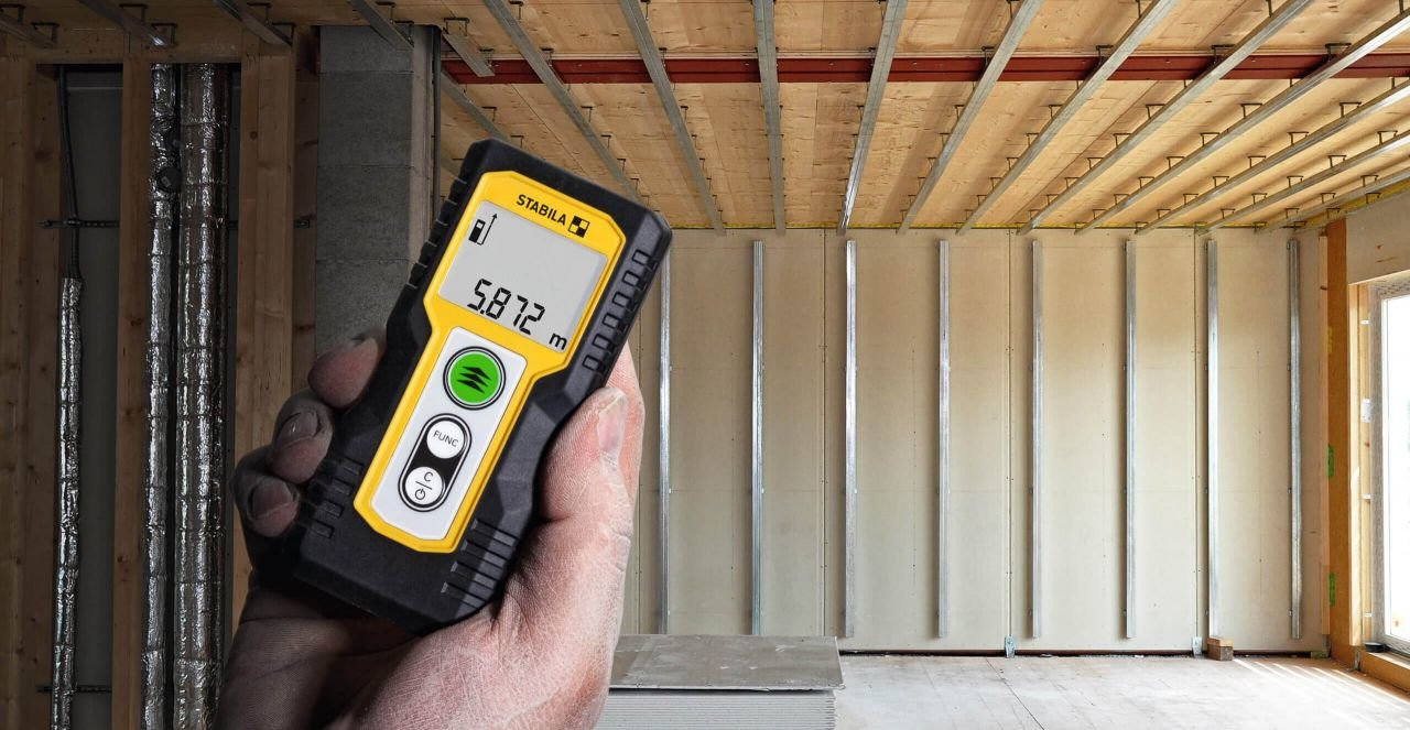 Stabila Ld 220 Medidor Láser De Distancias Negro, Amarillo 30 M