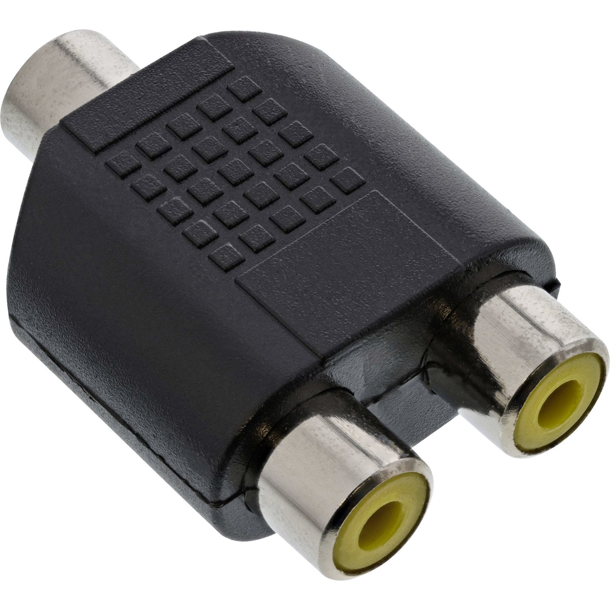 Adaptador De Audio Inline Jack De 3,5 Mm Hembra Mono A 2x Rca Hembra