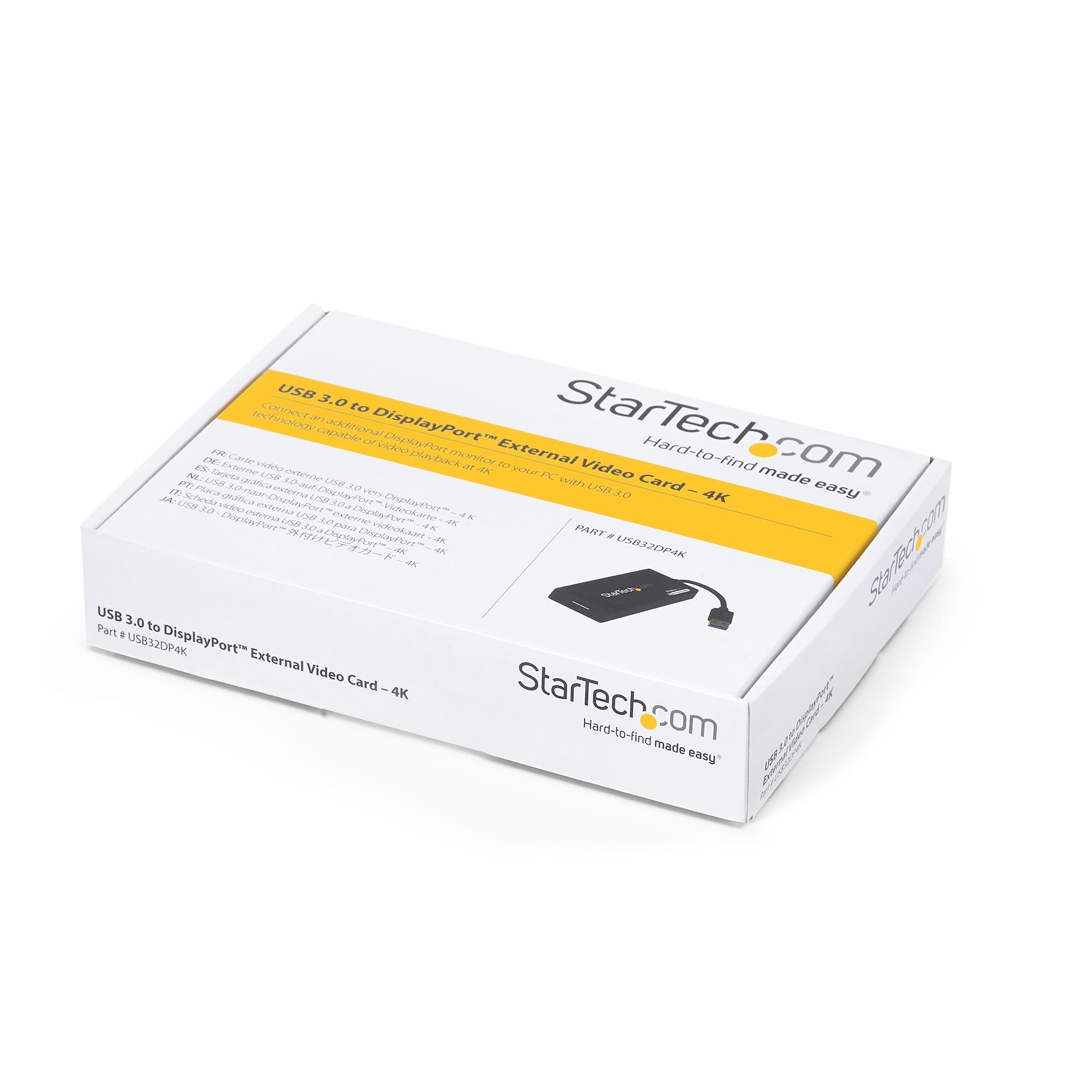 EAN 0065030858380 - StarTech.com USB32DP4K Adaptador gráfico USB 3840 x 2160 Pixeles Negro imagen 5