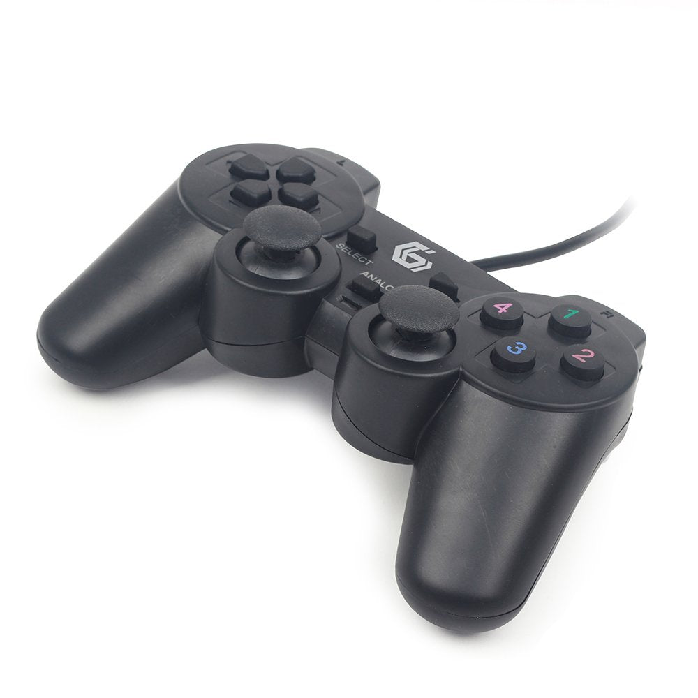 Gembird Mando Para Pc Con Vibracion Cable Usb 1.5m Negro