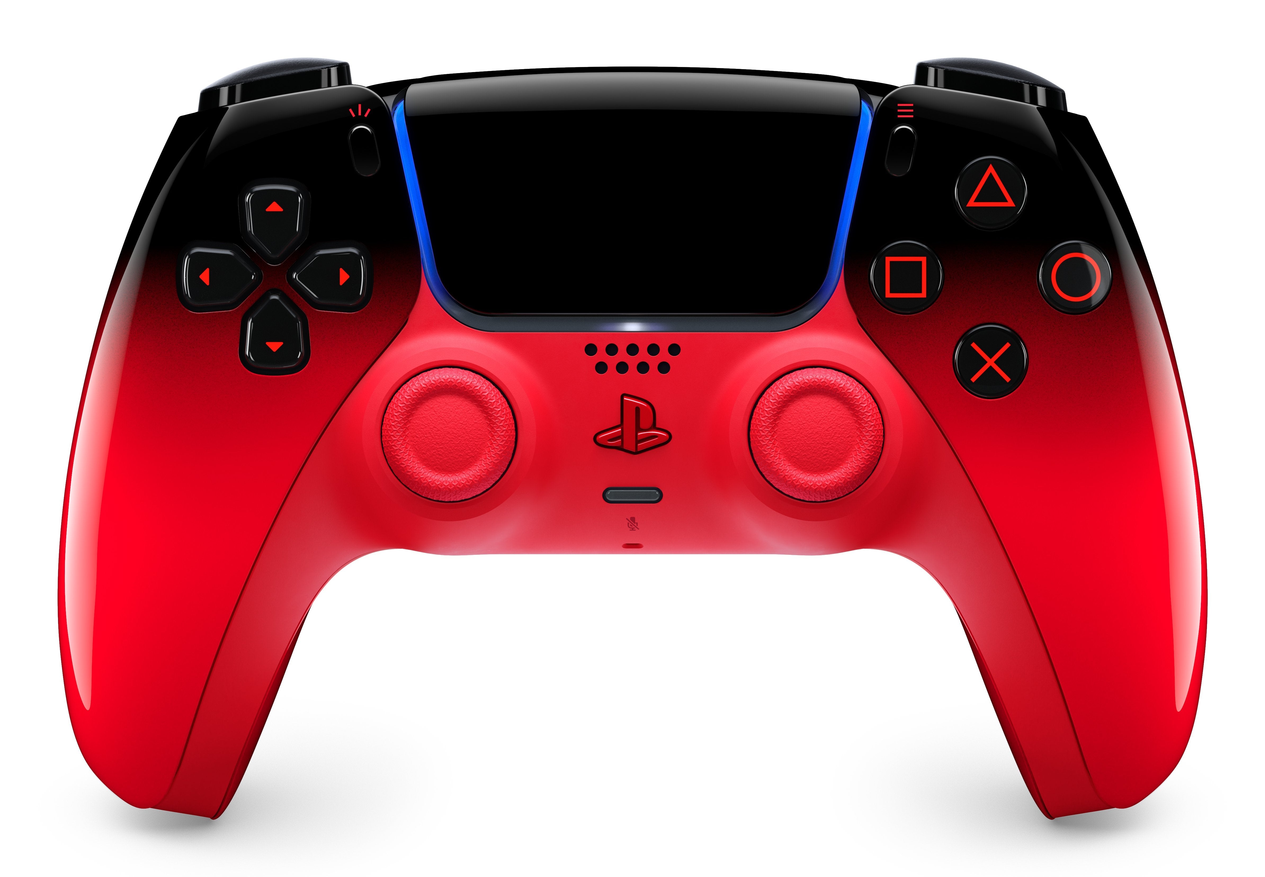 Sony Ps5 Dualsense V3 Controller Hyperpop Techno Red
