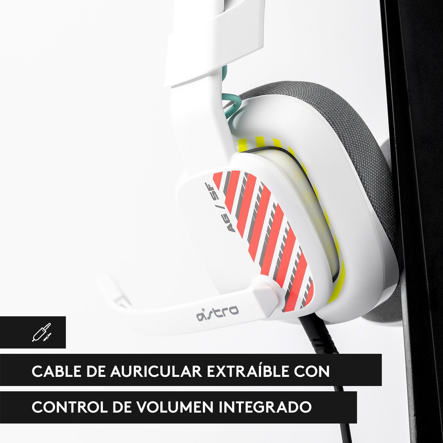Auriculares Astro Gaming A10 Alámbrico Diadema Juego Blanco