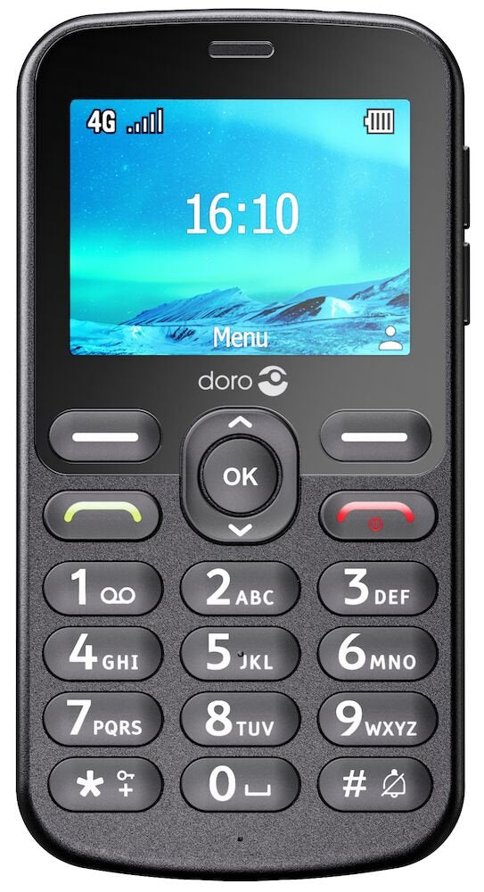 Telefono Movil Doro 1880 2.4" 4g Negro