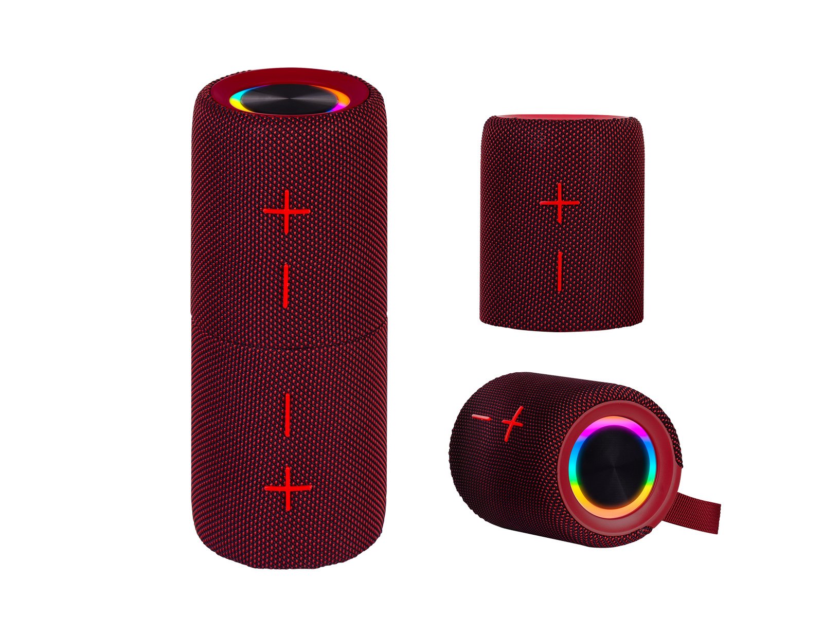 EAN 8011000040677 - Trevi XR 8A44 DOUBLE Altavoz portátil estéreo Rojo 20 W imagen 1