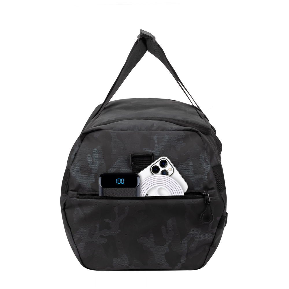 Rivacase Sherwood Bolso De Lona 50 L Poliéster, Poliuretano Camuflaje Gris Camo 7642