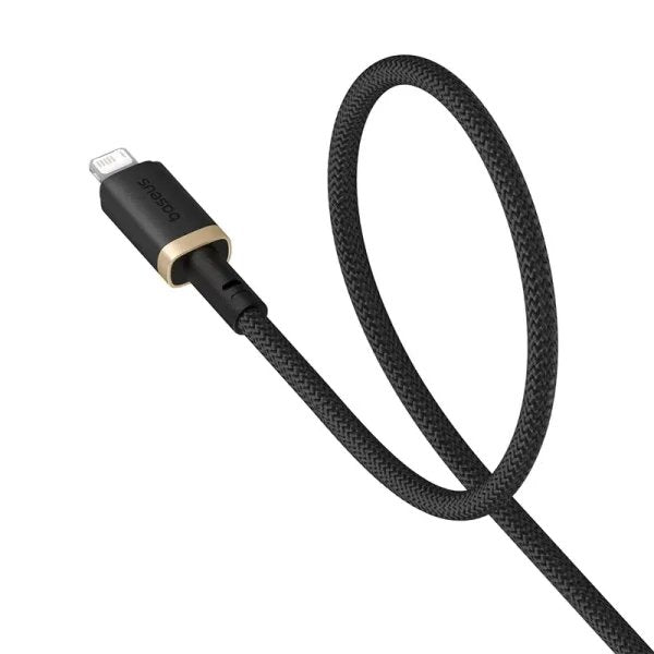 EAN 6932172669850 - Baseus P10377801U01-00 cable de conector Lightning 1 m Negro, Oro imagen 3