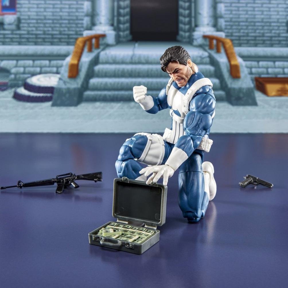 Blister 2 Figuras Punisher & Nick Fury The Punisher Gamerverse Marvel Legends Series 15cm