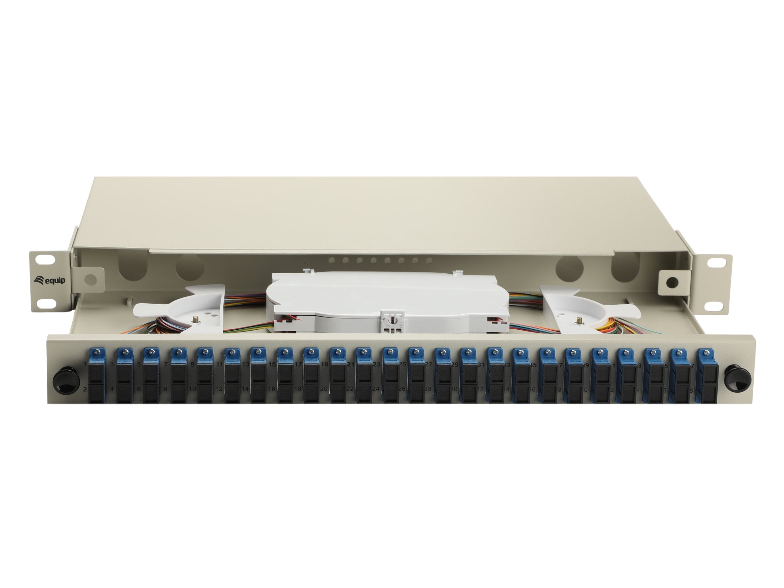 Equip Lwl-Spleisskamen 24-Port Sc-Duplex Os2 1u Komplett Gr