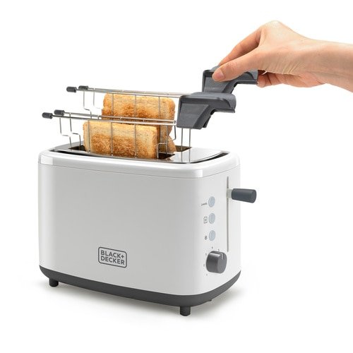 EAN 8432406600119 - Black & Decker BXTOA820E tostadora 7 2 rebanada(s) 820 W Blanco imagen 2