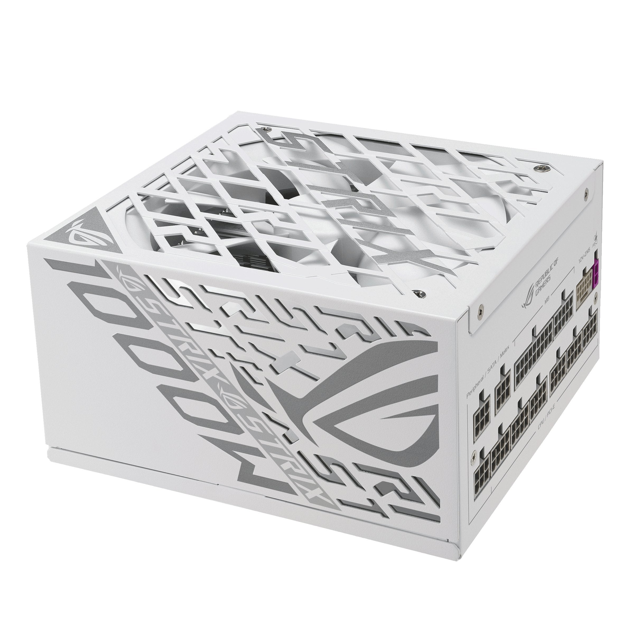 EAN 4711387835517 - ASUS ROG -STRIX-1000P-GAMING-WHITE unidad de fuente de alimentación 1000 W 20+4 pin ATX ATX Blanco imagen 9