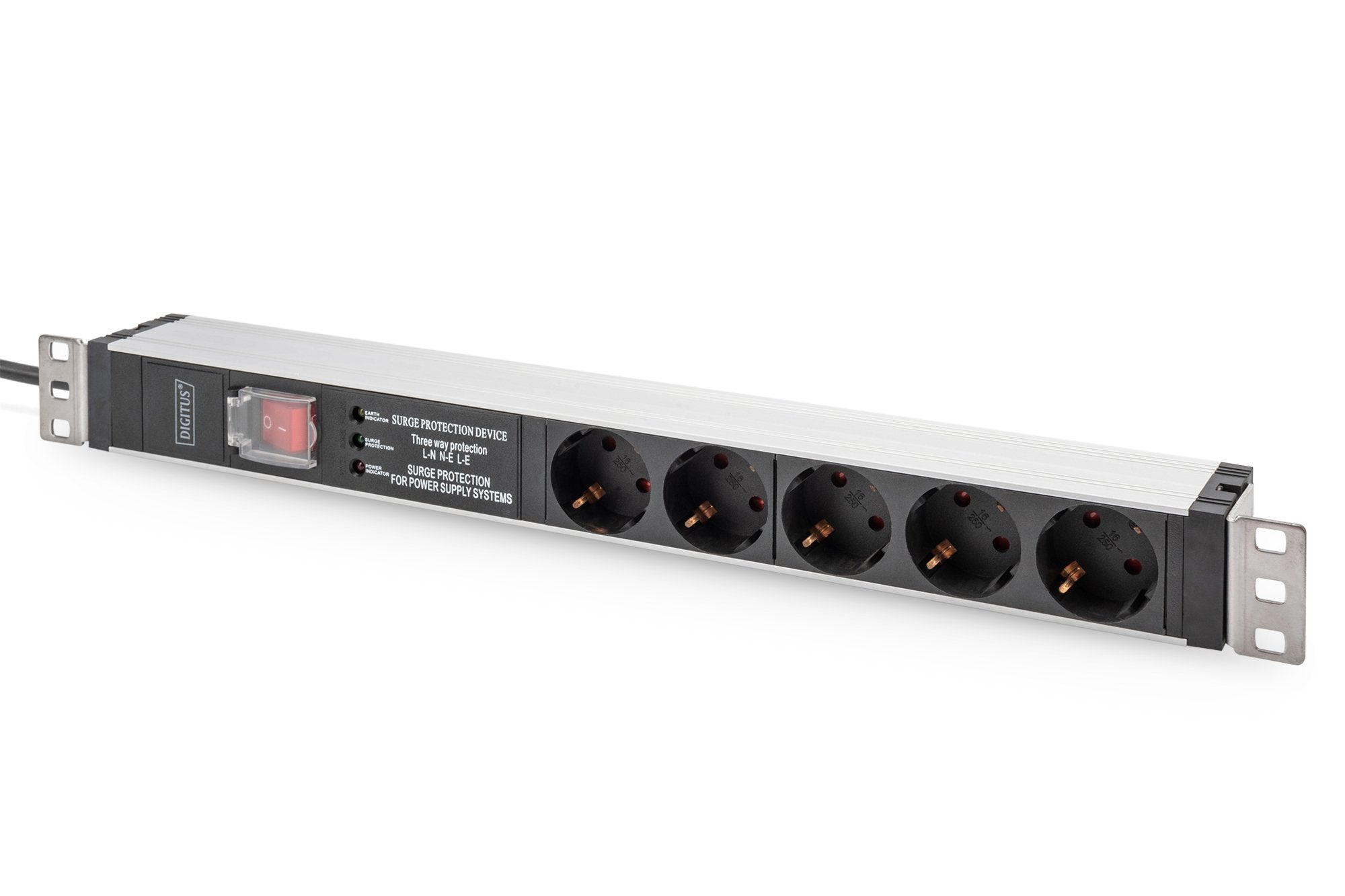 EAN 4016032483595 - Digitus DN-95433 unidad de distribución de energía (PDU) 5 salidas AC 1U imagen 1