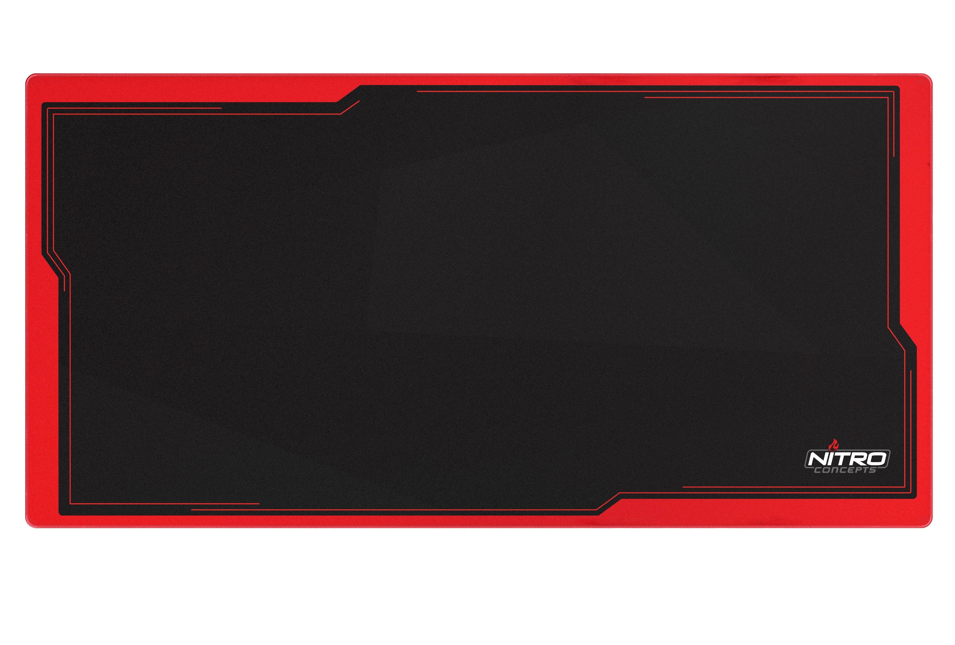 Nitro Concepts Dm16 Alfombrilla De Ratón Para Juegos Negro, Rojo