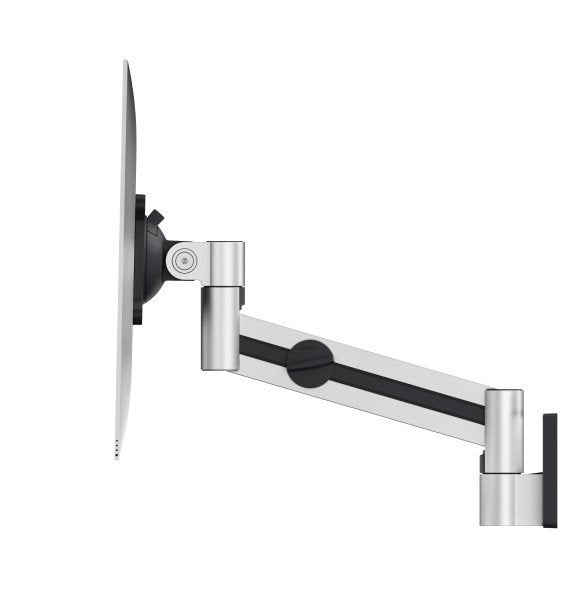 Soporte De Monitor Duradero Con Brazo 1 Soporte De Pared Para Monitor. Plata