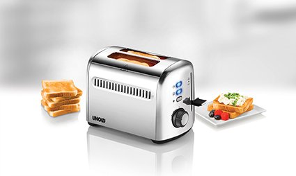 Tostadora Unold 38326, 2 Rebanada(S) Acero Inoxidable 900 W