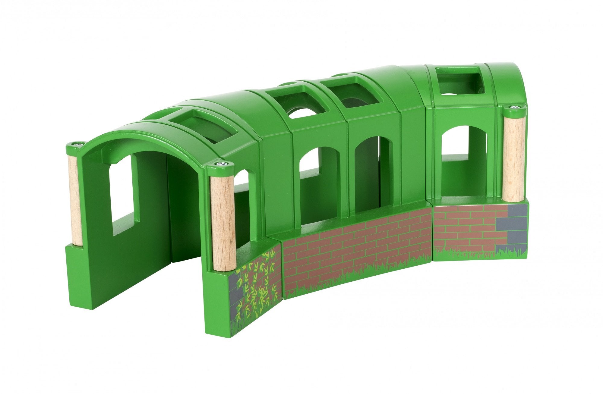 Brio World World Flexible Tunnel, Train Green 33709