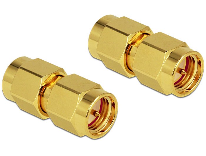 EAN 4043619887262 - DeLOCK 88726 cambiador de género para cable SMA Oro imagen 1