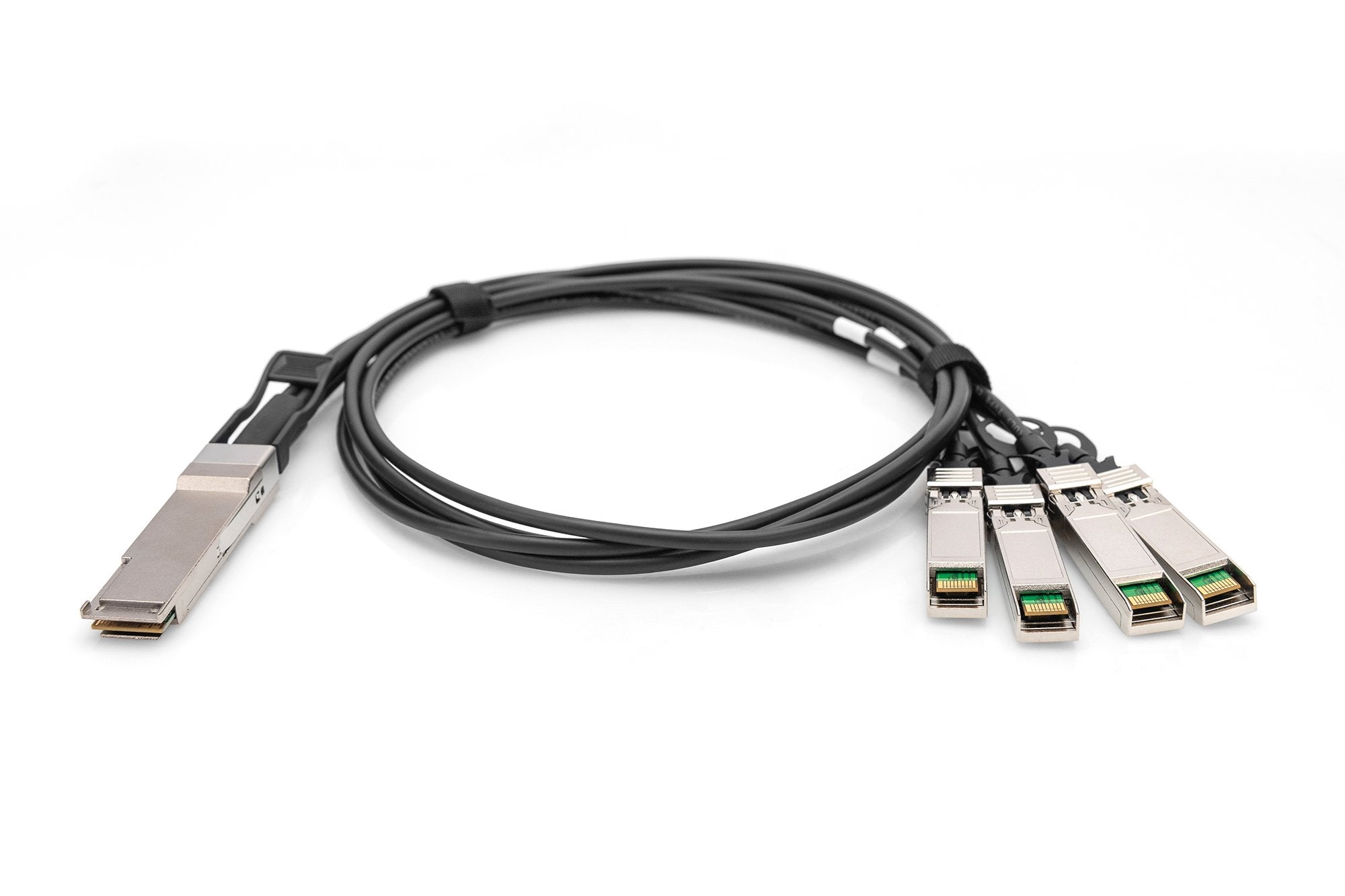 EAN 4016032485001 - Digitus DN-81322 Cable de fibra óptica e InfiniBand SFP+ 4x QSFP+ Negro imagen 2