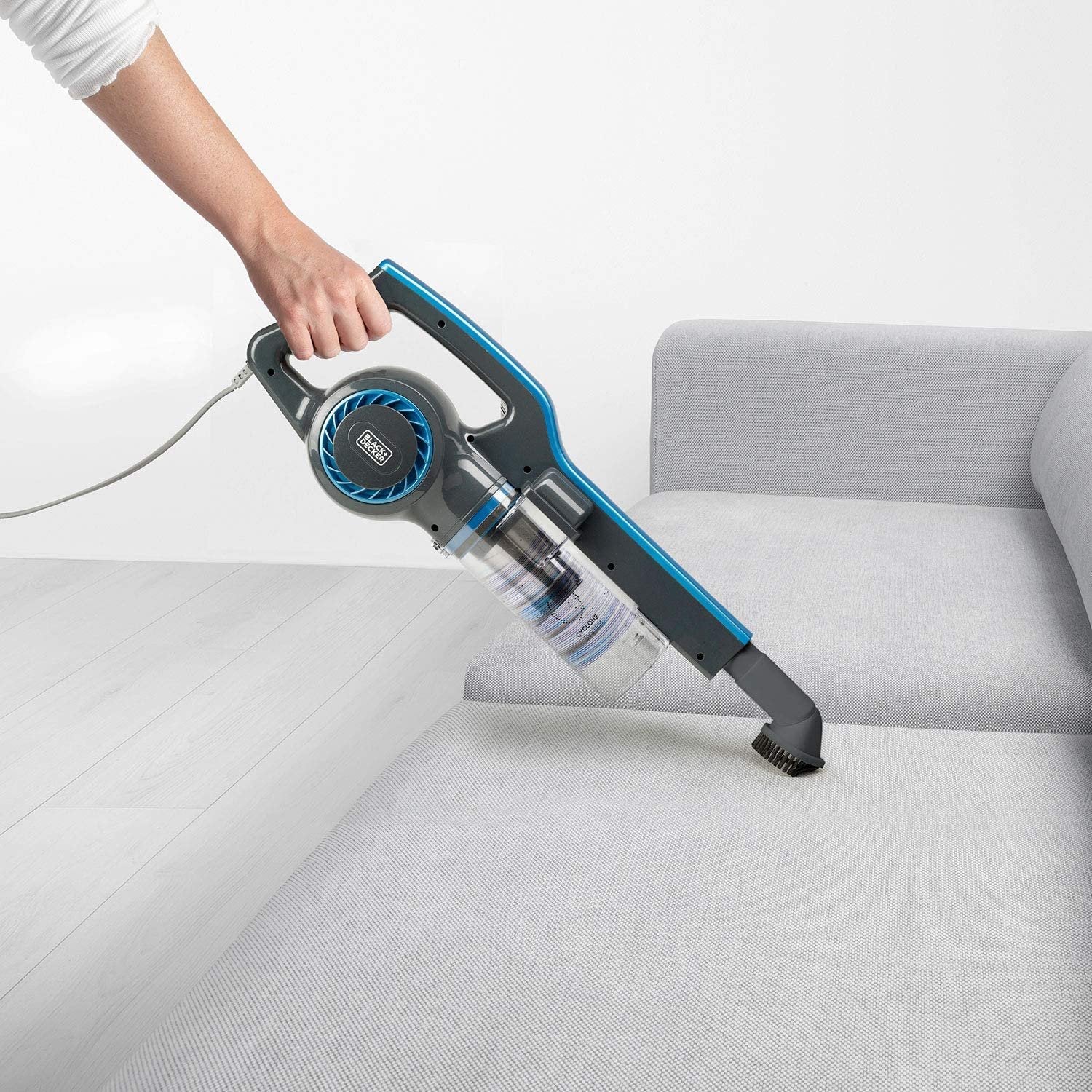 EAN 8432406480032 - Black & Decker BXVMS600E aspiradora de pie y escoba eléctrica Aspiradora escoba Corriente alterna Secar C imagen 10