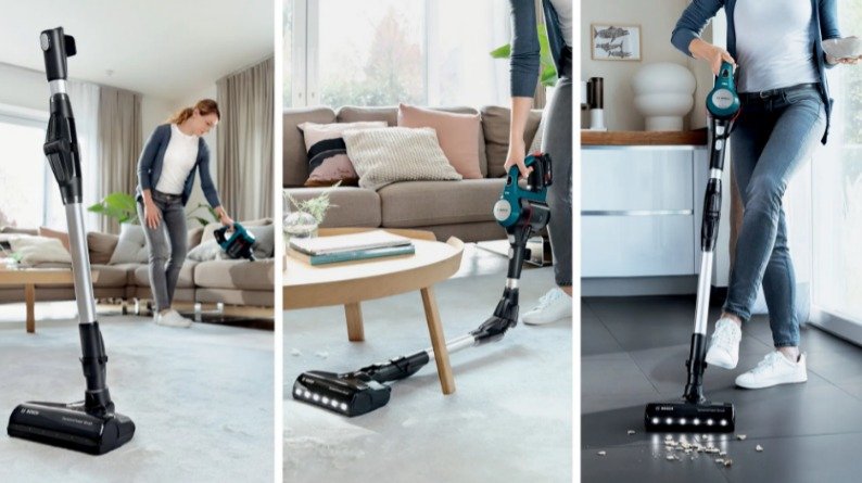 Aspirador Escoba Con Batería Bosch Unlimited Bss71125ah 18v Autonomía 35 Min