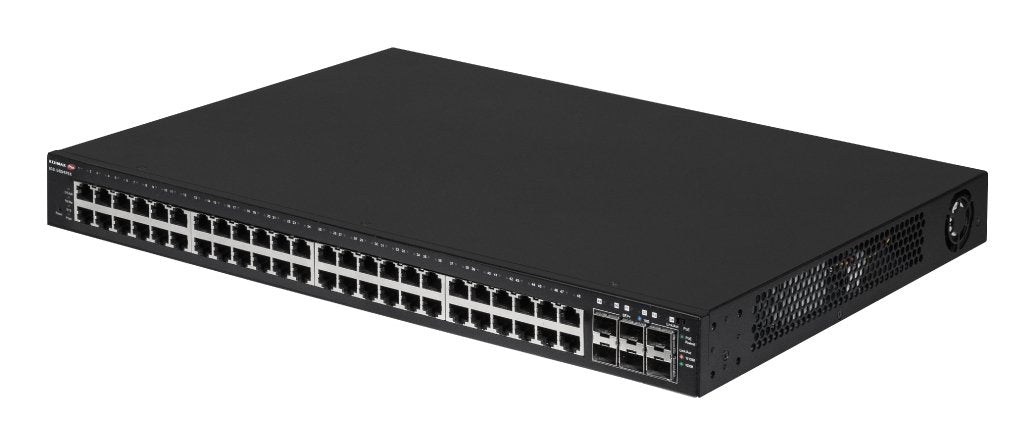 EAN 4717964704948 - Edimax IGS-5654PLX switch Gestionado Gigabit Ethernet (10/100/1000) Energía sobre Ethernet (PoE) 1U Negro imagen 1