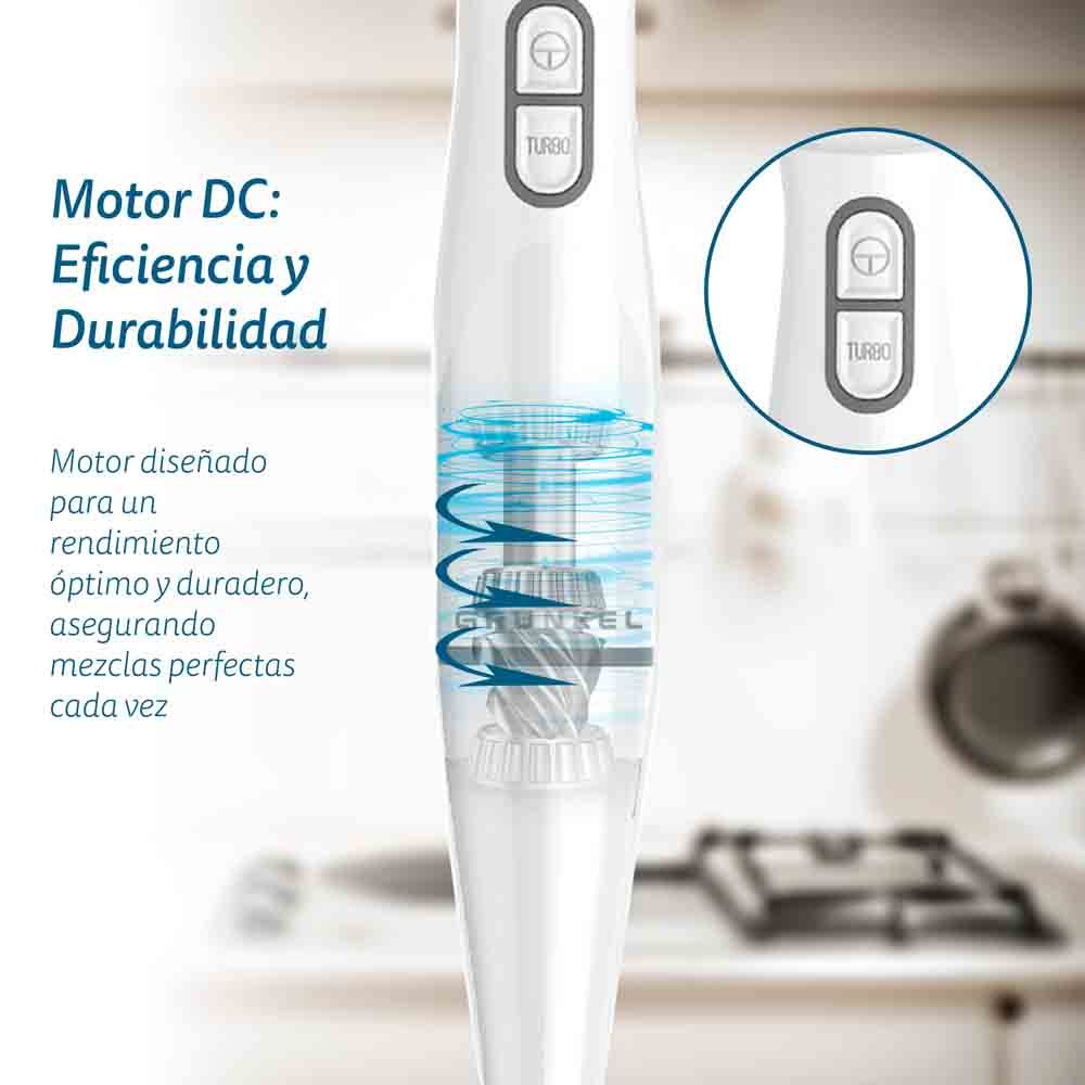 EAN 8426156018348 - Grunkel MP-600EASY licuadora Batidora de inmersión 600 W Blanco imagen 4