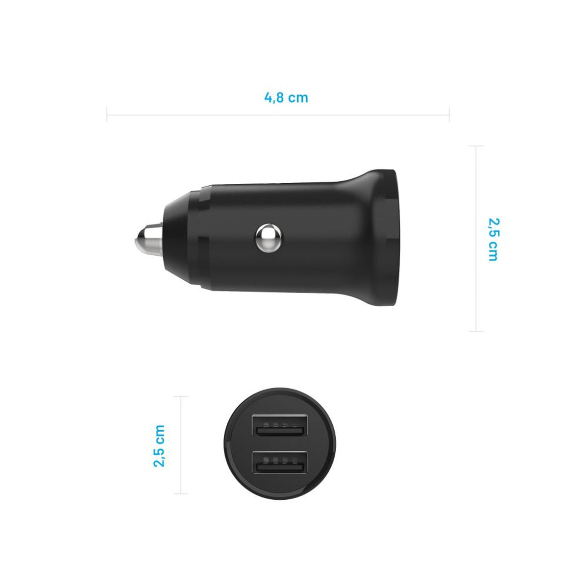 EAN 8591680164585 - FIXED FIXCC15N-2U-BK cargador de dispositivo móvil Universal Negro Encendedor de cigarrillos Auto imagen 6