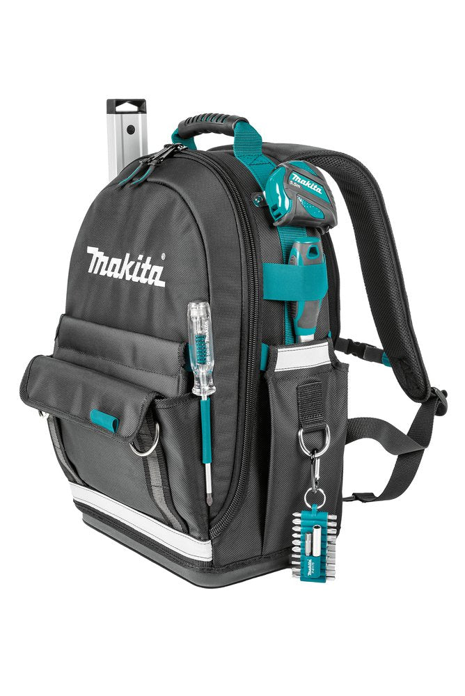 EAN 0088381598668 - Makita E-15481 mochila Mochila de senderismo Negro, Gris, Verde azulado Plástico imagen 4