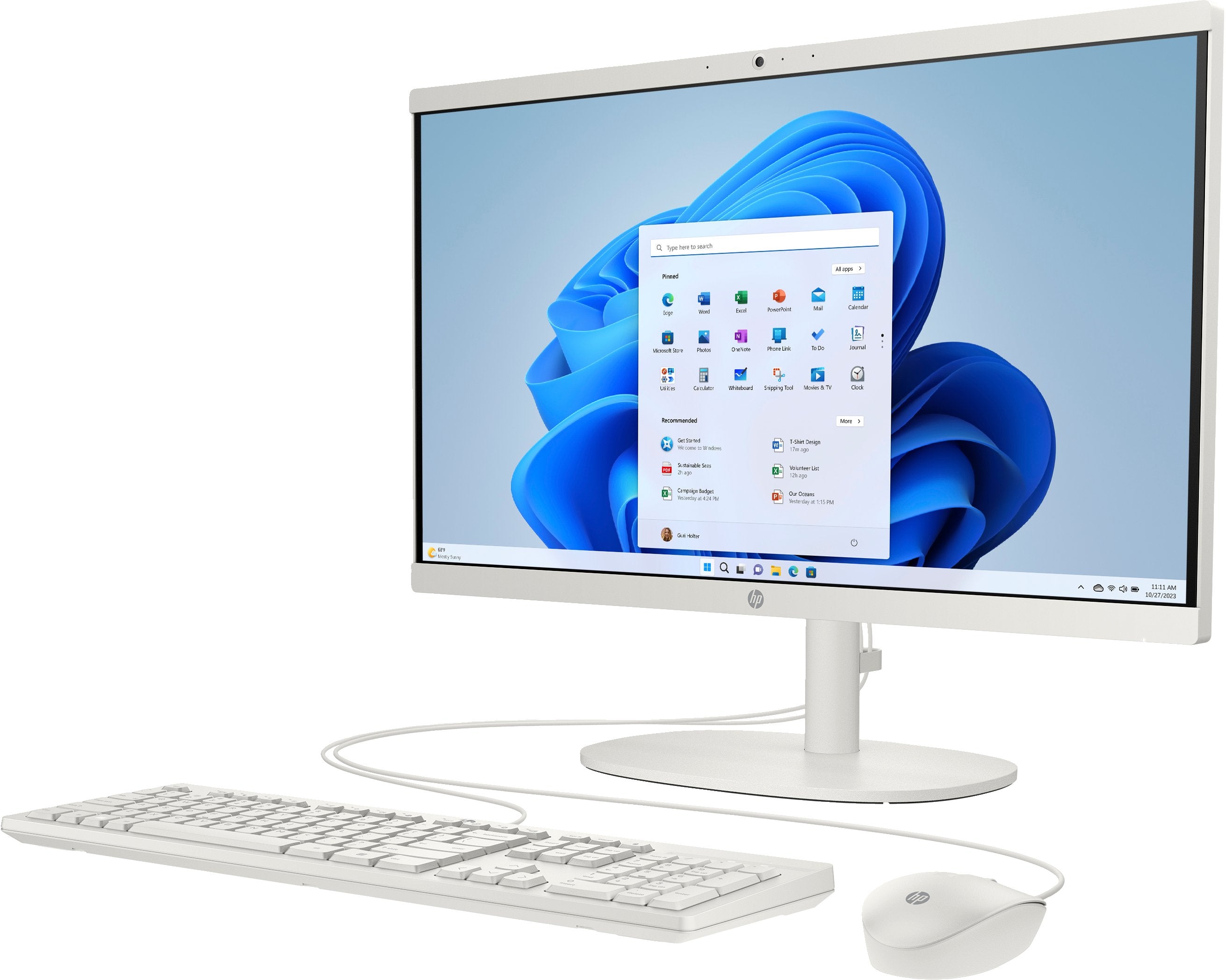 Hpc Hp Aio 22-Dg0037ns I3-N300 8gb 512gb 21.5" Fhd W11h