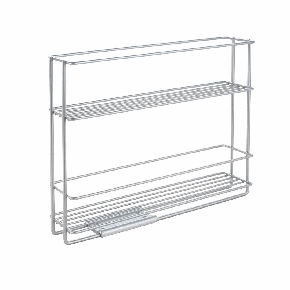 Especiero Deslizante 2 Estantes 'In&Out' 28x6x22cm Metaltex