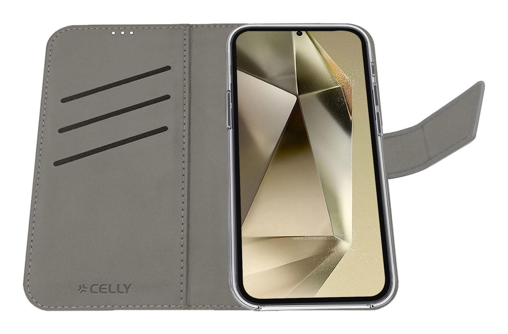 EAN 8021735217732 - Celly WALLY funda para teléfono móvil 17,5 cm (6.9") Funda cartera Negro imagen 4